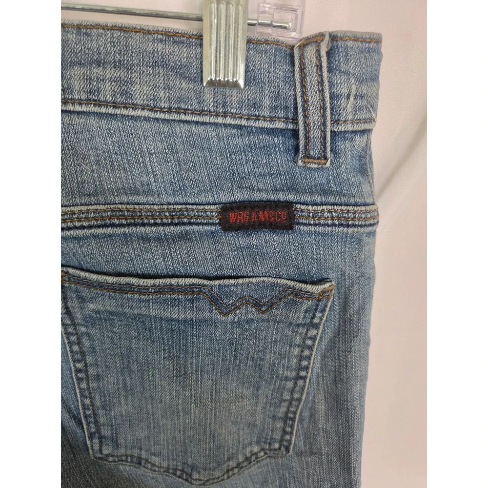 Wrangler WRG Jeans Co Boys Regular Medium Wash Straight Leg Denim Pants